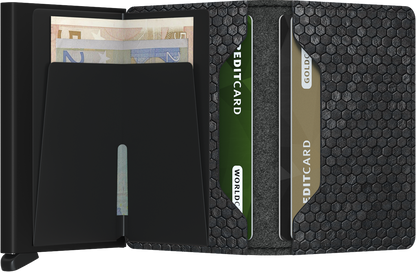 Slimwallet Hexagon SHe Kartenetui von Secrid - Laure Green