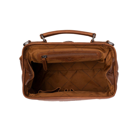 Doctorbag medium Shaun Cow Wax Pull Up - Laure Bags and Travel