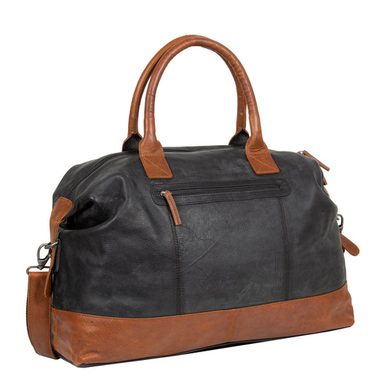 "Dyon" 12.1347 Reisetasche Weekender bag 2 tone 53x19x38cm von Justified - Laure Bags and Travel