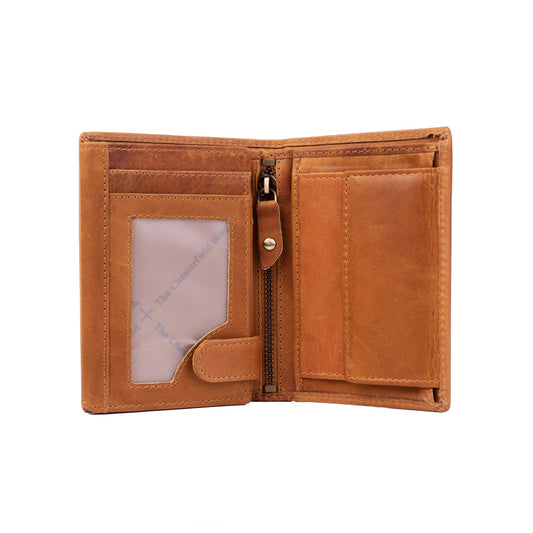 Geldbörse Hazel Cow Wax Pull Up von The Chesterfield Brand - Laure Bags and Travel