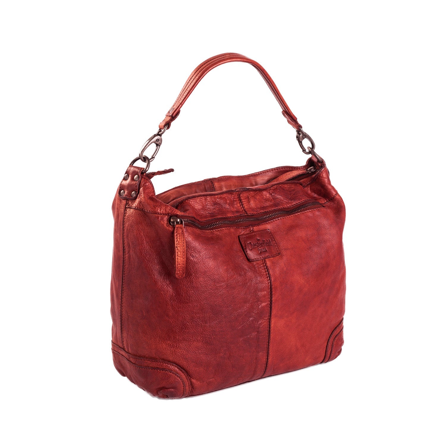 Hobo Large Abby Washed Polished Vintage Cow - Laure Bags and Travel