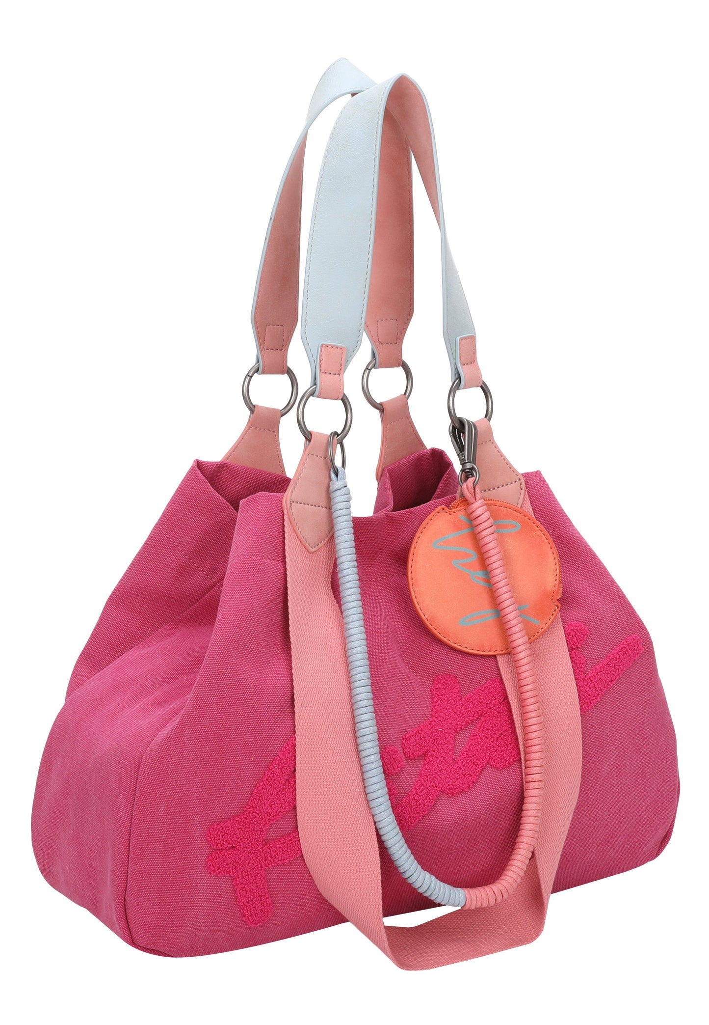 Izzy-Medium-Limited Flocked Schultertasche von Fritzi aus Preussen - Laure Bags and Travel