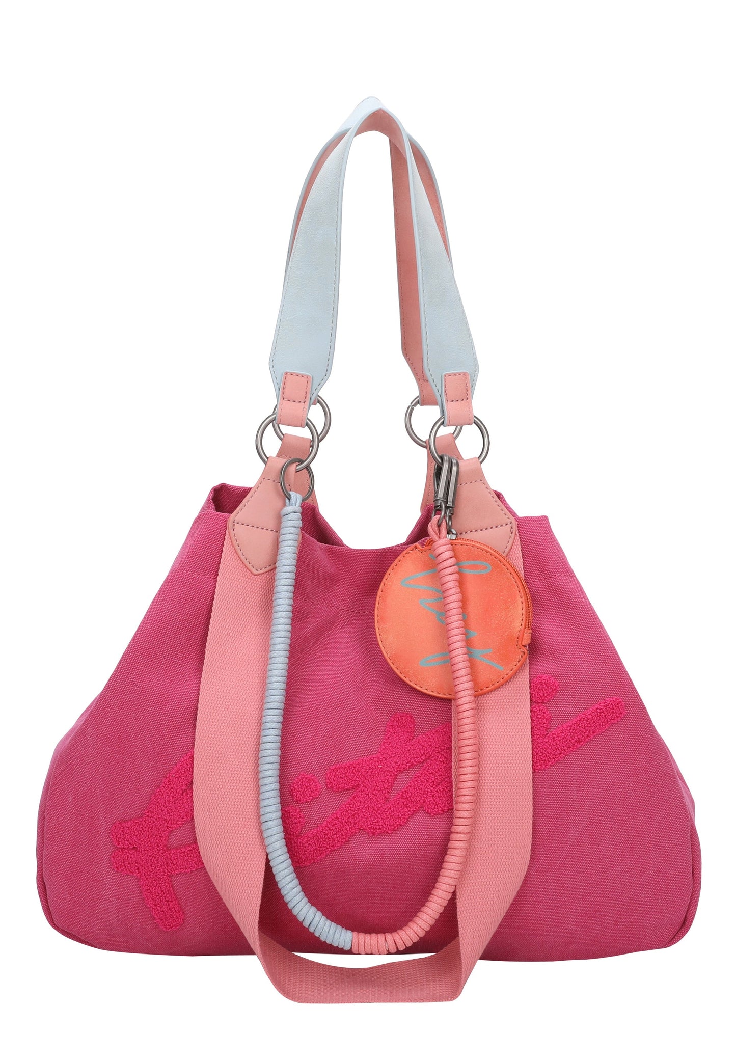 Izzy-Medium-Limited Flocked Schultertasche von Fritzi aus Preussen - Laure Bags and Travel