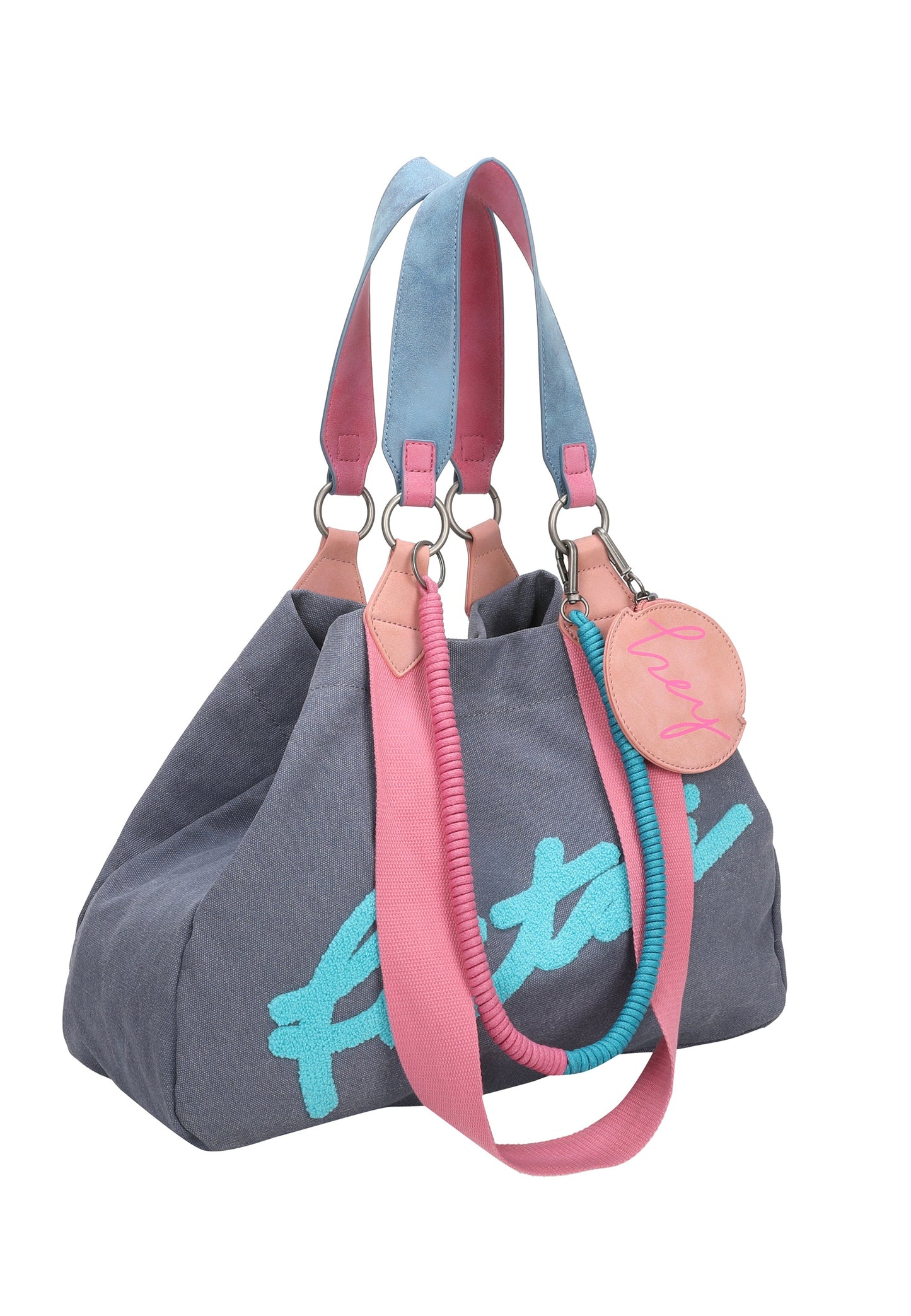 Izzy-Medium-Limited Flocked Schultertasche von Fritzi aus Preussen - Laure Bags and Travel