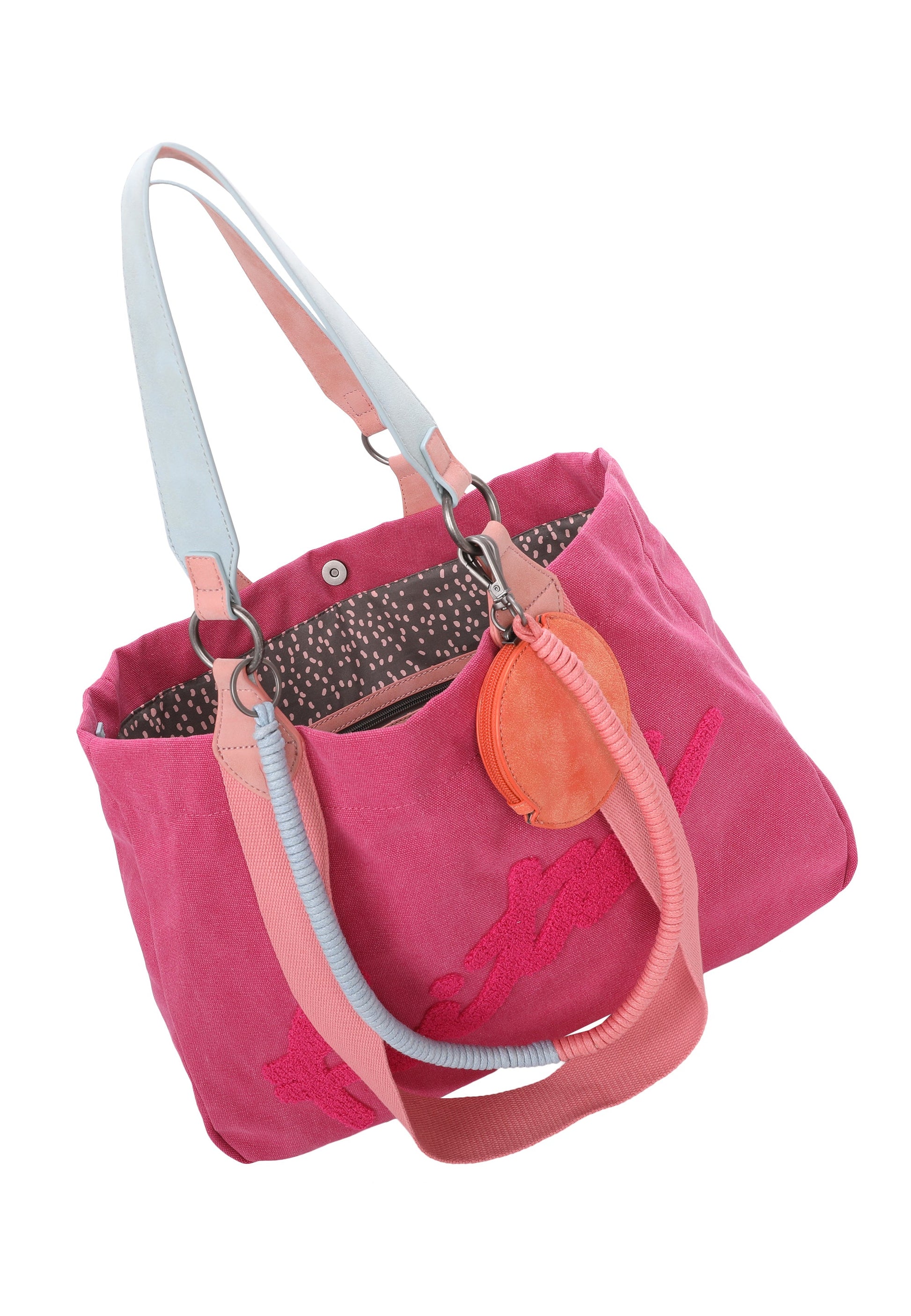 Izzy-Medium-Limited Flocked Schultertasche von Fritzi aus Preussen - Laure Bags and Travel