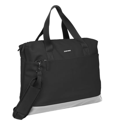 "Julan" black big shopper 50x20x40 - Laure Bags and Travel