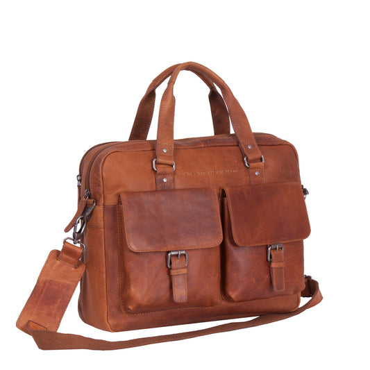 Laptopbag large Dylan Cow Wax Pull Up - Laure Bags and Travel