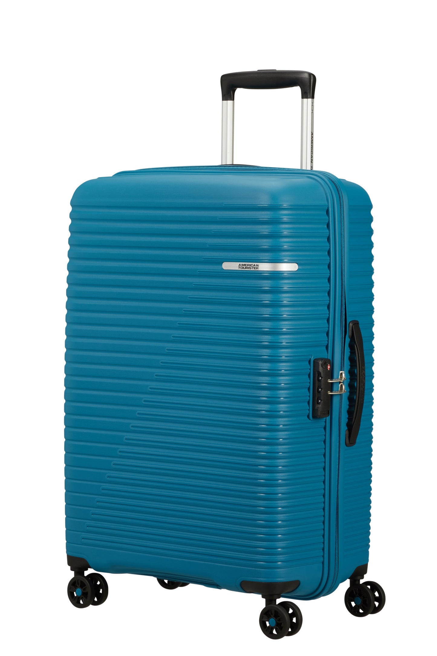 LIFTOFF Trolley mit 4 Rollen Hartschalen Koffer von American Tourister - Laure Bags and Travel