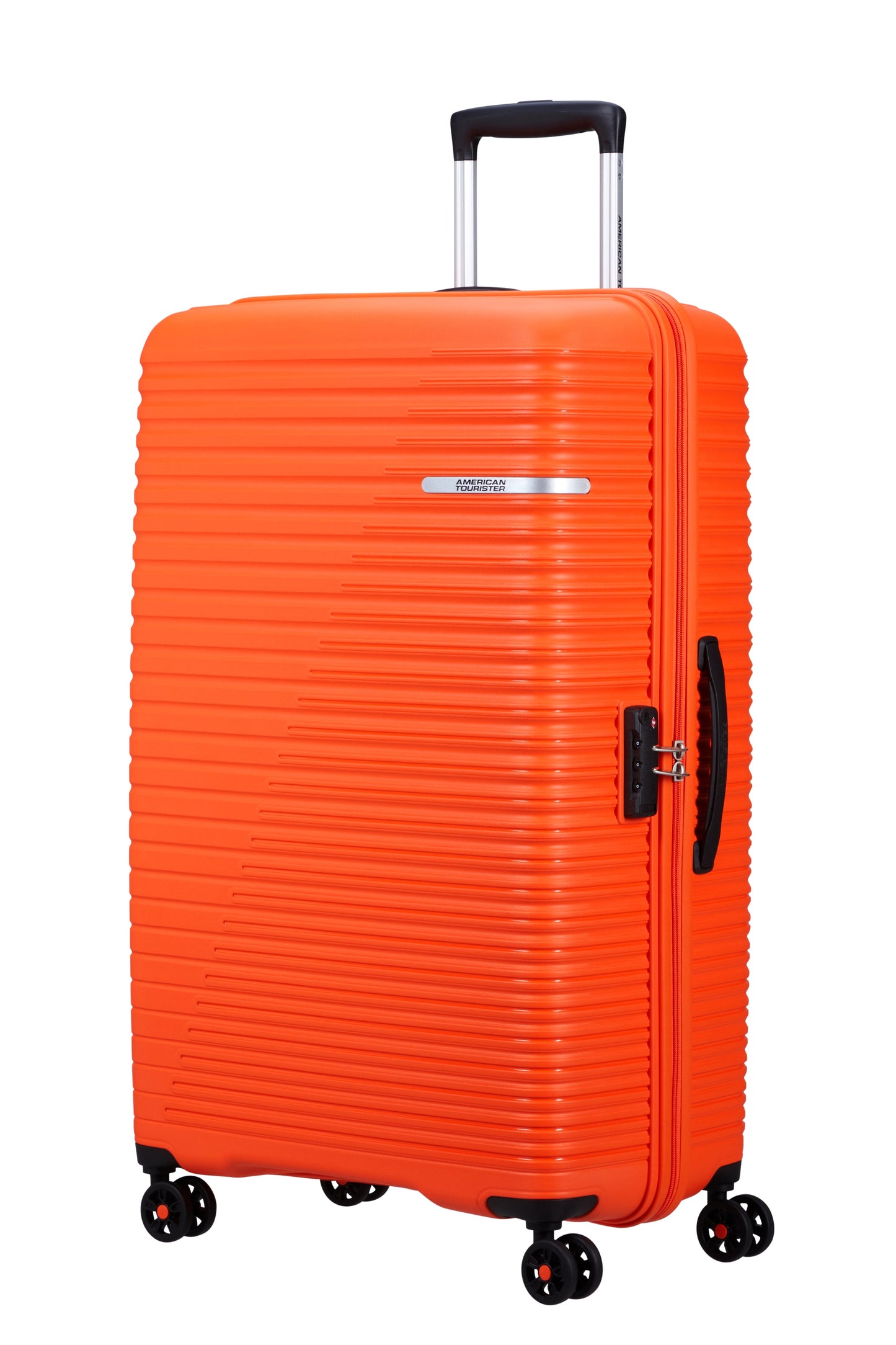 LIFTOFF Trolley mit 4 Rollen Hartschalen Koffer von American Tourister - Laure Bags and Travel