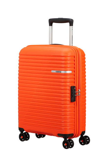 LIFTOFF Trolley mit 4 Rollen Hartschalen Koffer von American Tourister - Laure Bags and Travel