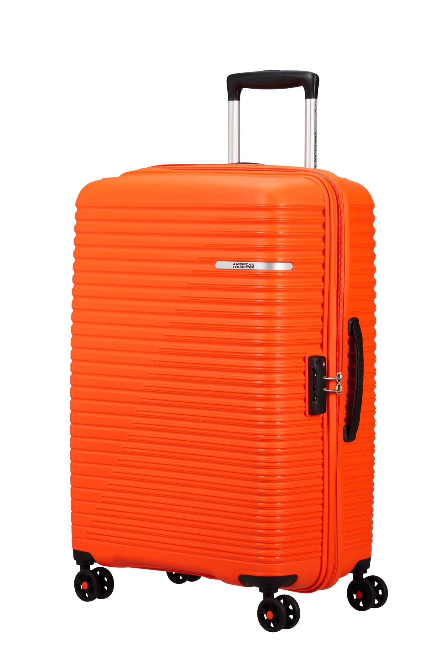 LIFTOFF Trolley mit 4 Rollen Hartschalen Koffer von American Tourister - Laure Bags and Travel