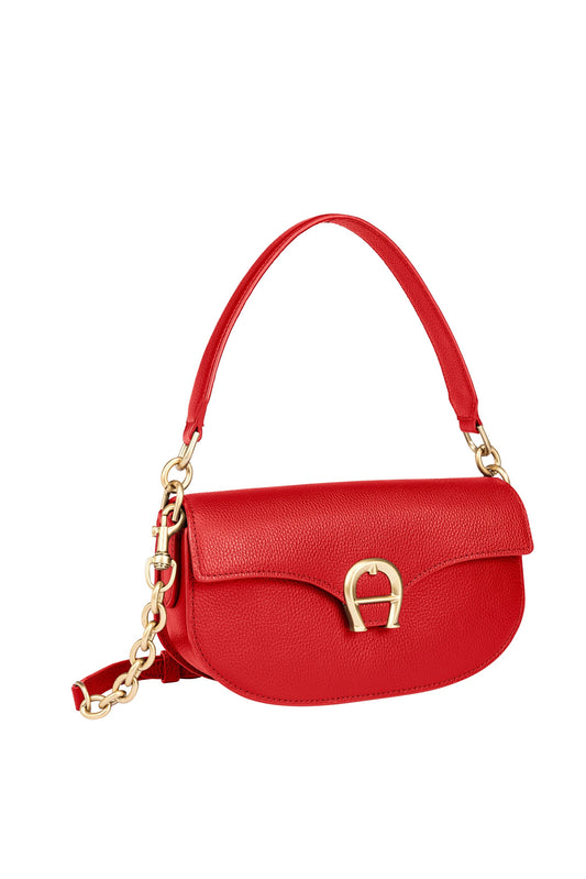 Lorena Mini-Tasche von Aigner fluxred seitlich - Laure Bags and Travel