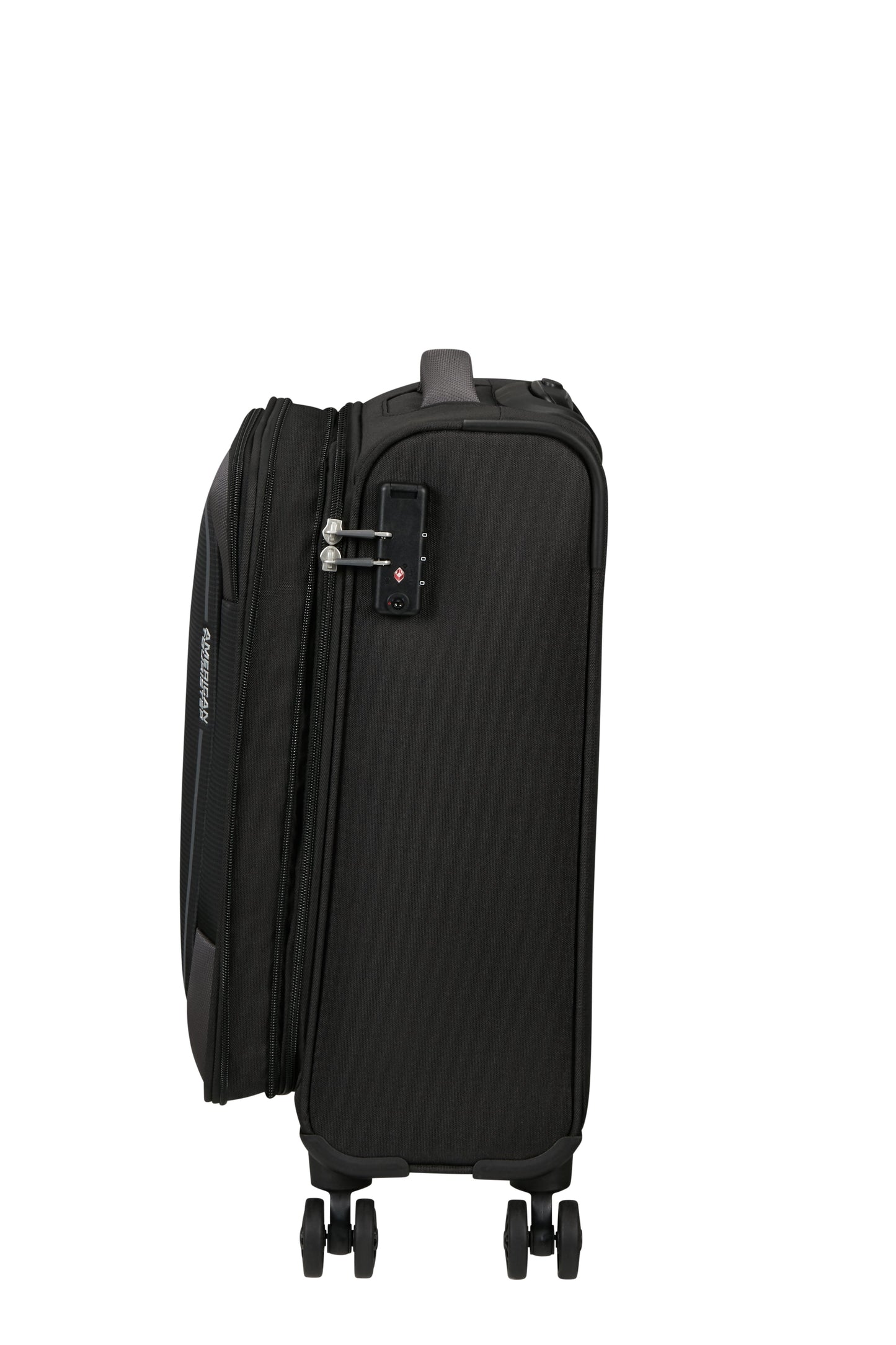 PULSONIC Spinner mit 4 Rollen Weichgepäck Koffer von American Tourister - Laure Bags and Travel