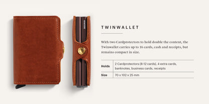 Twinwallet Original Red-Red - Laure Bags and Travel